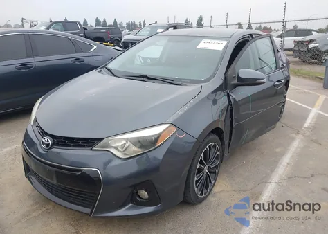 2016 Toyota Corolla S Plus from USA, damaged, VIN 5YFBURHE6GP533908